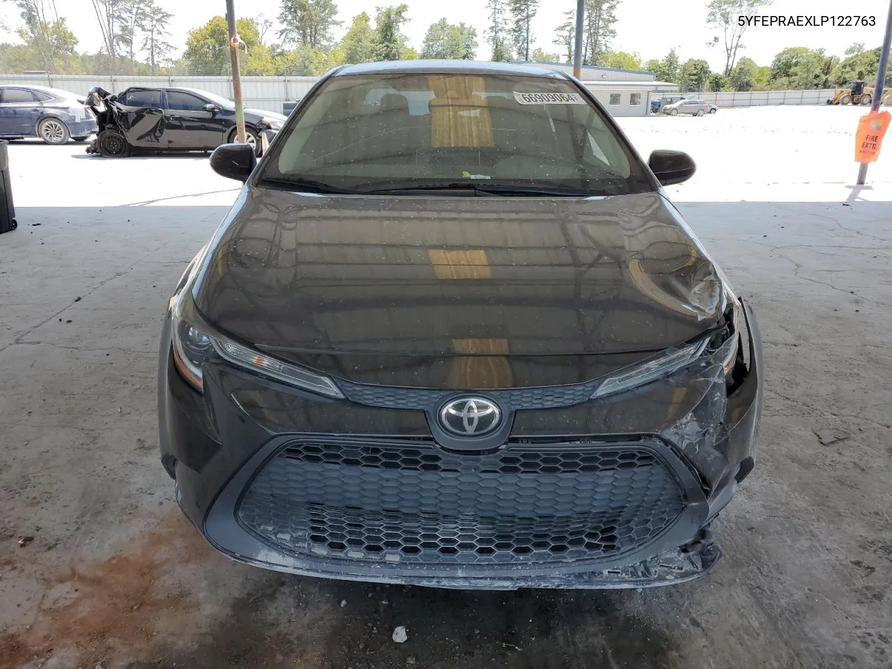 2020 Toyota Corolla Le VIN: 5YFEPRAEXLP122763 Lot: 66909064