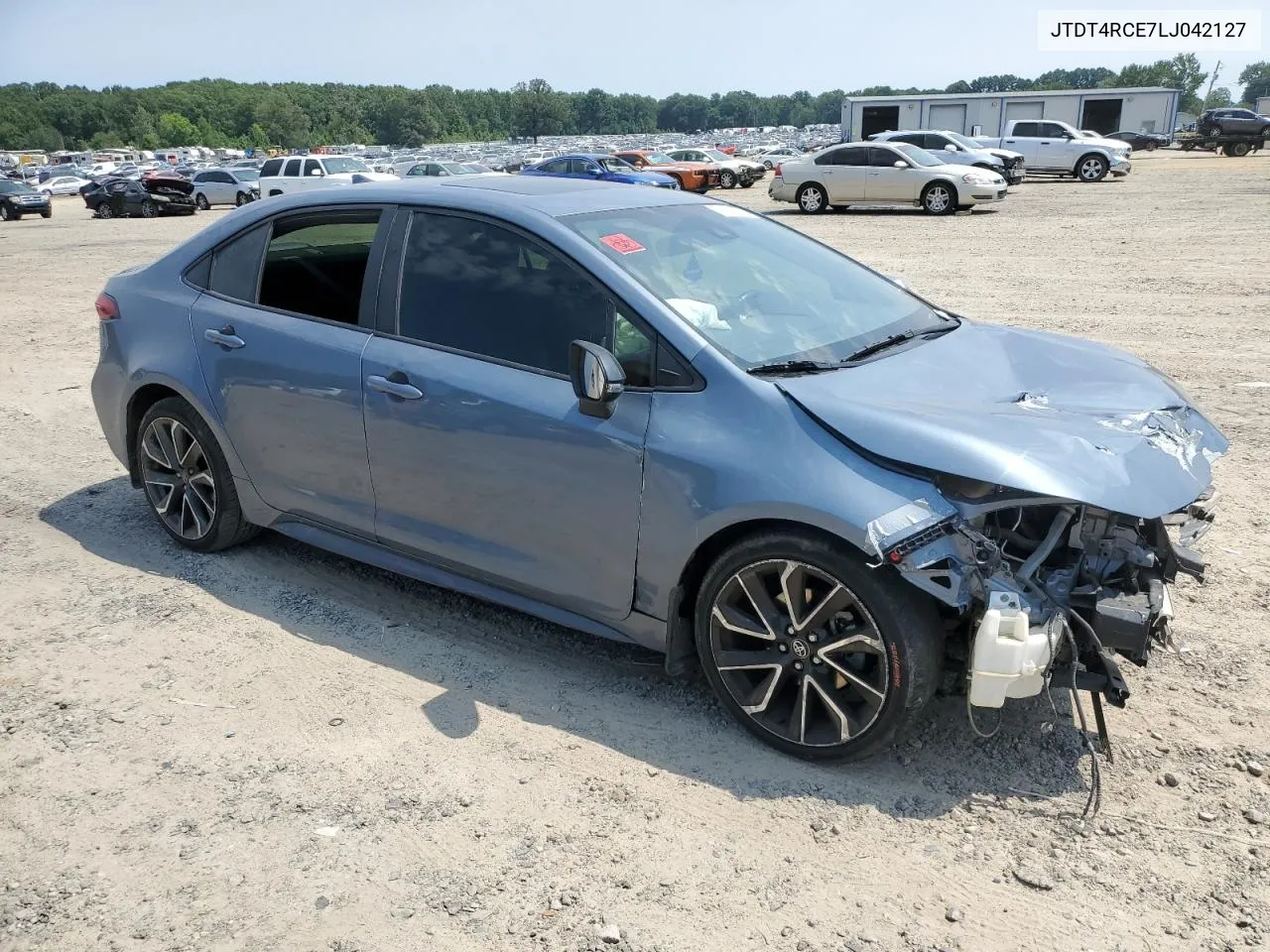 2020 Toyota Corolla Xse VIN: JTDT4RCE7LJ042127 Lot: 67237014