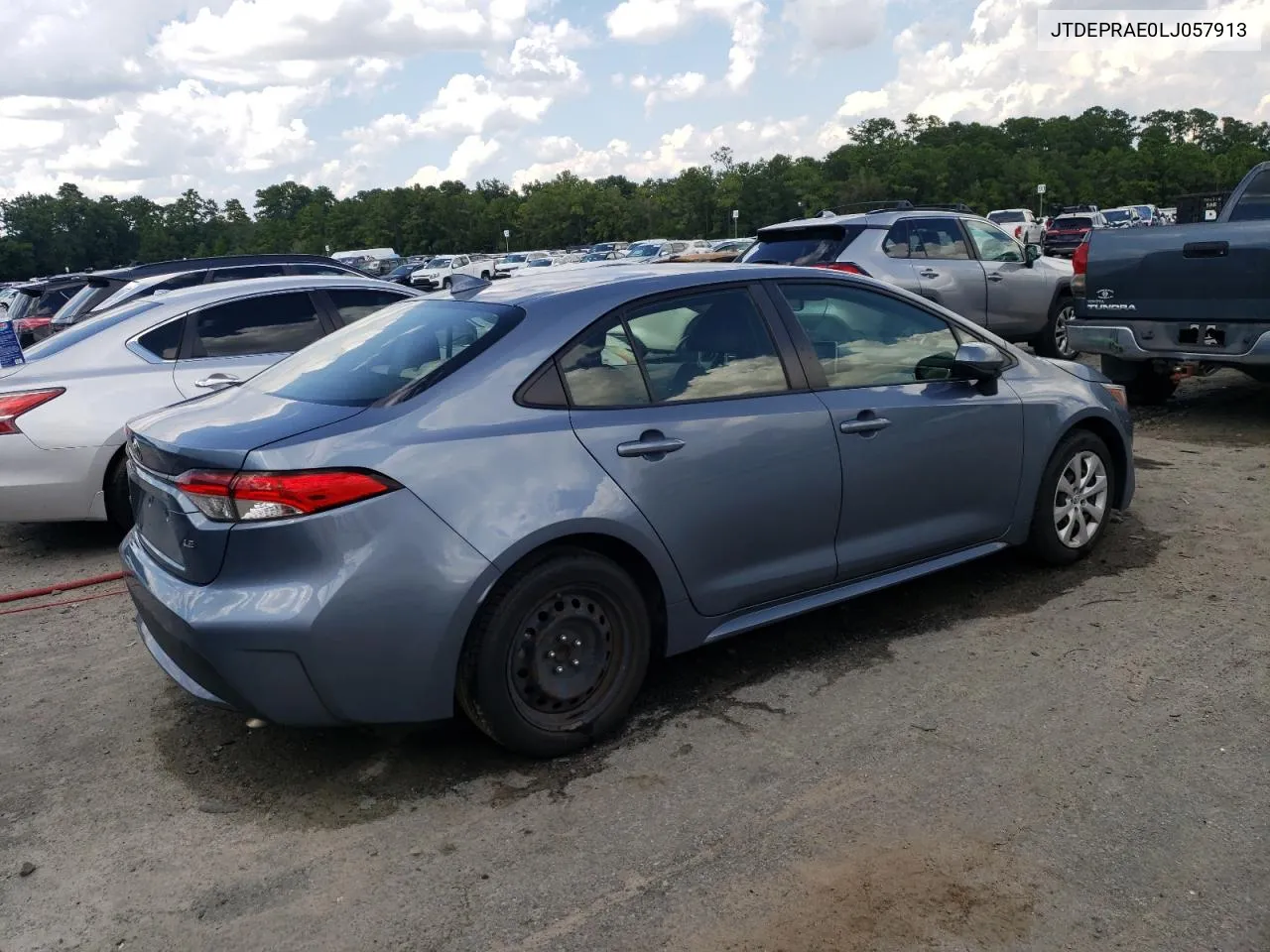 2020 Toyota Corolla Le VIN: JTDEPRAE0LJ057913 Lot: 68004634