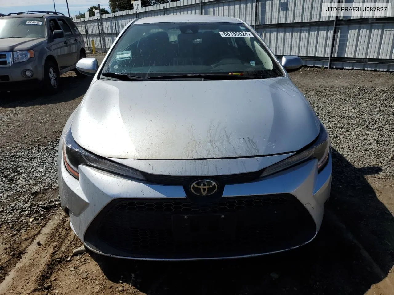 2020 Toyota Corolla Le VIN: JTDEPRAE3LJ087827 Lot: 68180824