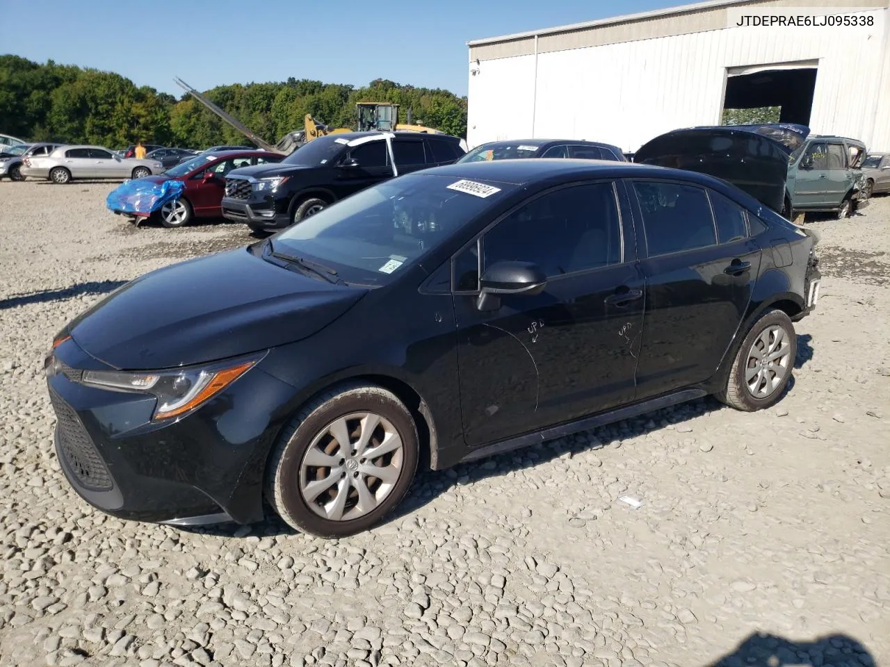 2020 Toyota Corolla Le VIN: JTDEPRAE6LJ095338 Lot: 68996924