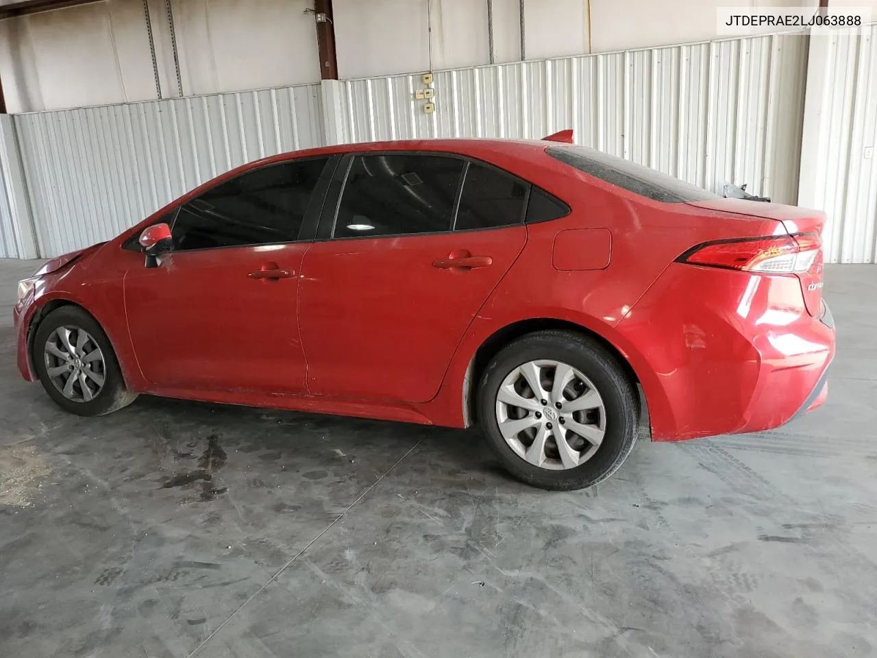 2020 Toyota Corolla Le VIN: JTDEPRAE2LJ063888 Lot: 69332574