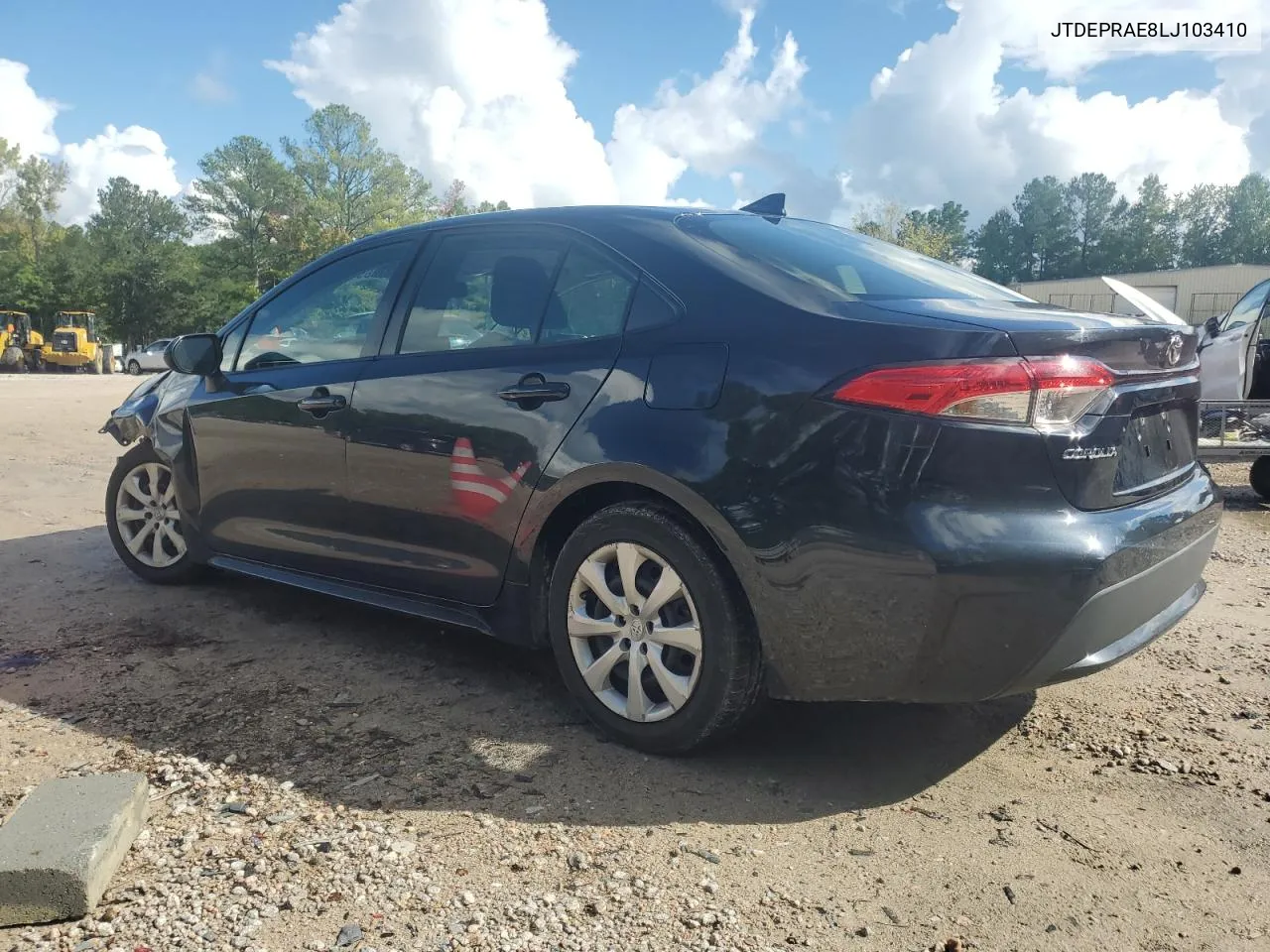 2020 Toyota Corolla Le VIN: JTDEPRAE8LJ103410 Lot: 69370654