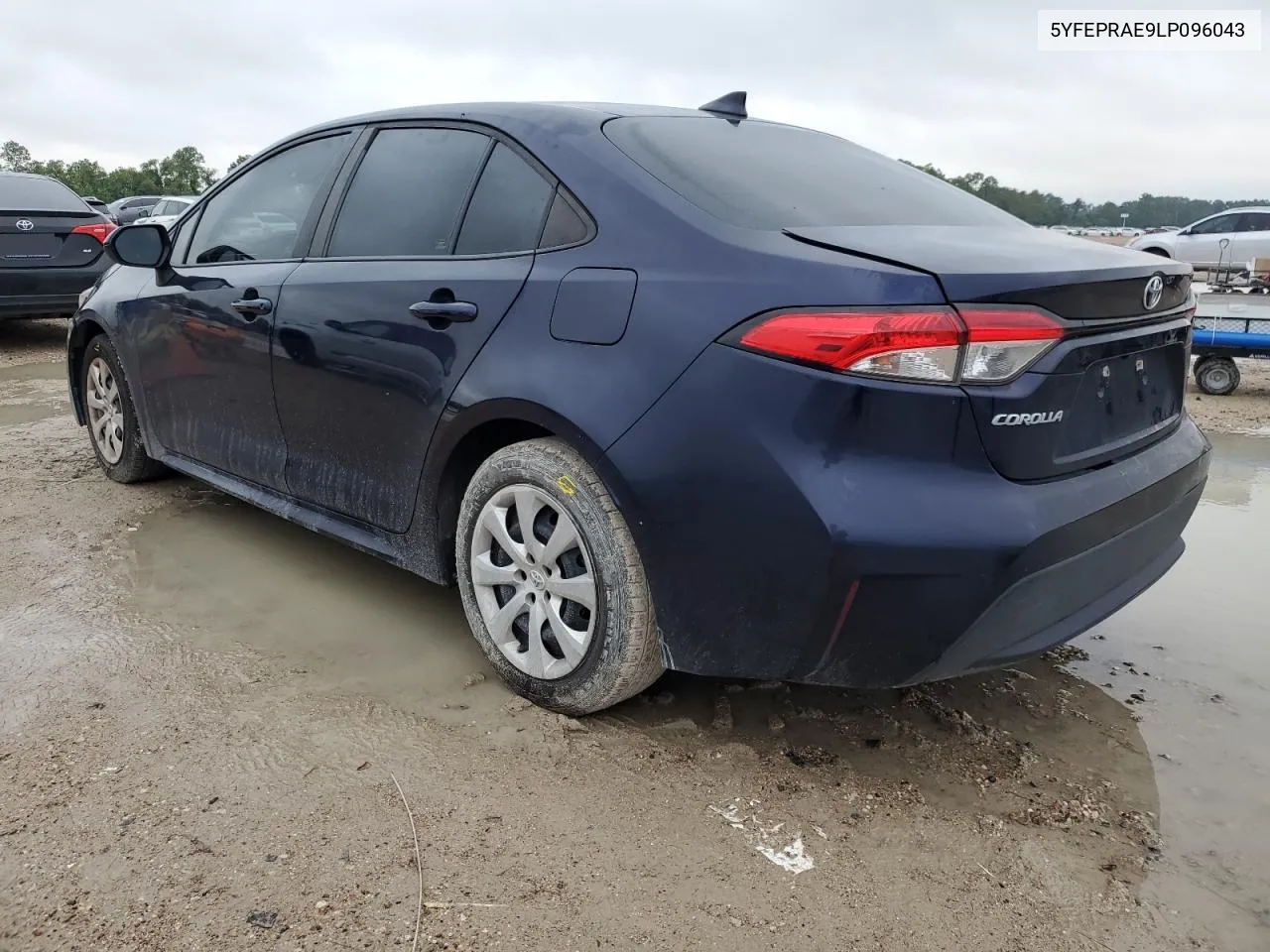 2020 Toyota Corolla Le VIN: 5YFEPRAE9LP096043 Lot: 69727284