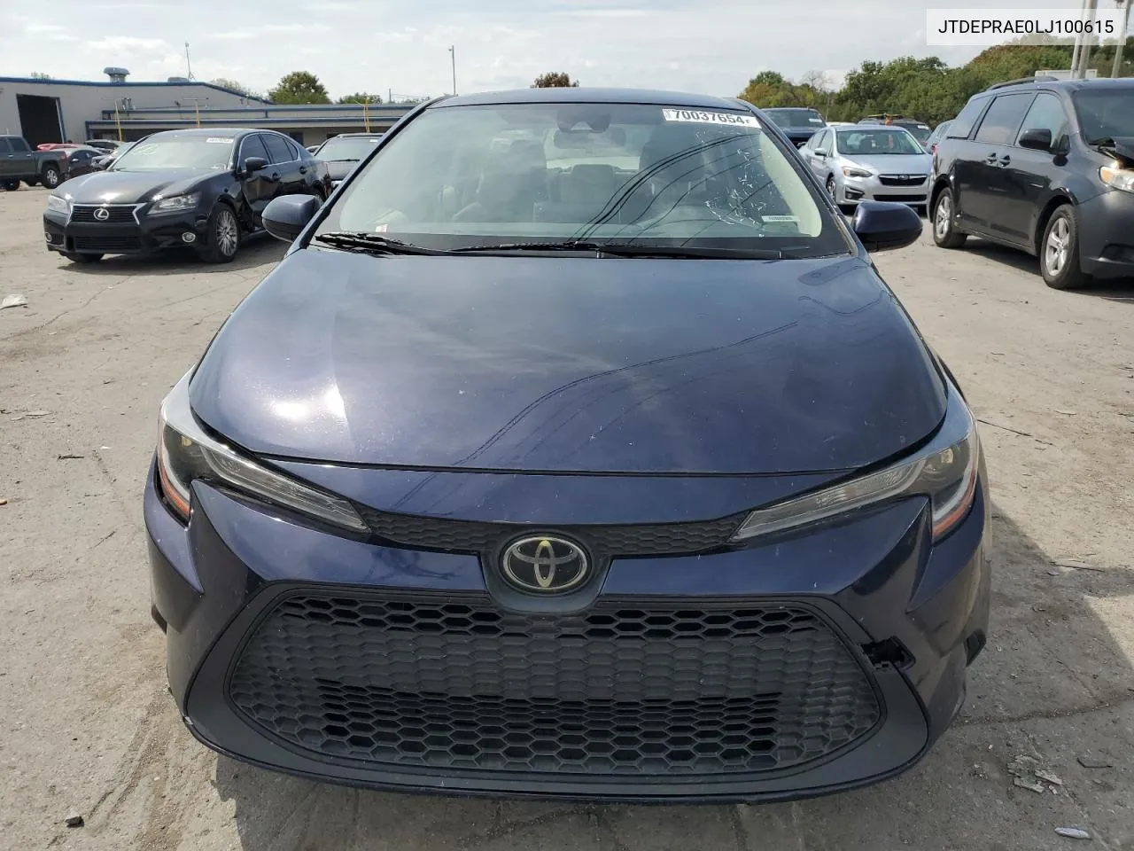 JTDEPRAE0LJ100615 2020 Toyota Corolla Le