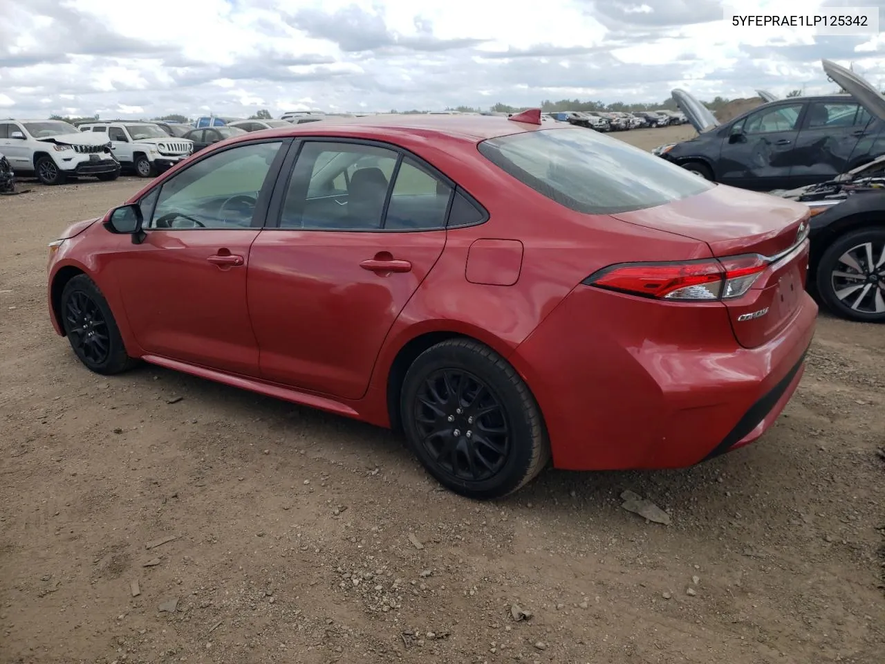 5YFEPRAE1LP125342 2020 Toyota Corolla Le