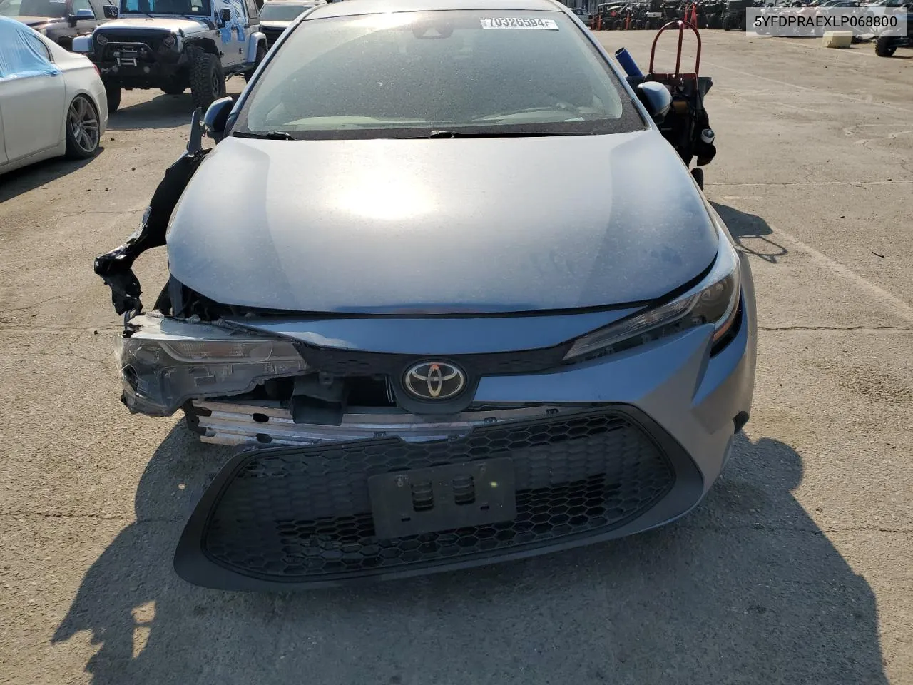 2020 Toyota Corolla L VIN: 5YFDPRAEXLP068800 Lot: 70326594