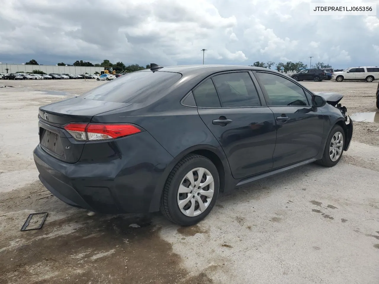 2020 Toyota Corolla Le VIN: JTDEPRAE1LJ065356 Lot: 70594654