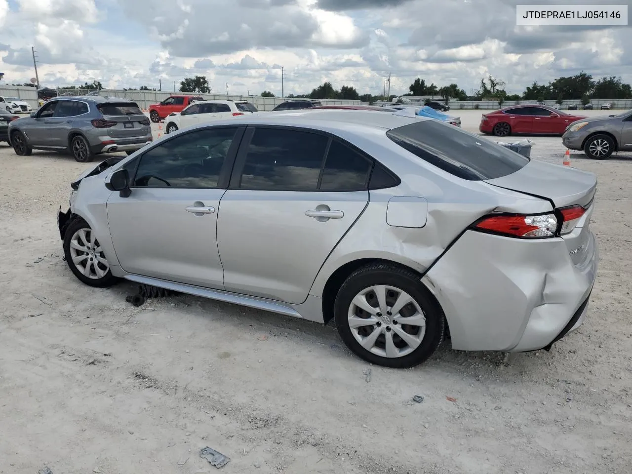 2020 Toyota Corolla Le VIN: JTDEPRAE1LJ054146 Lot: 70633444