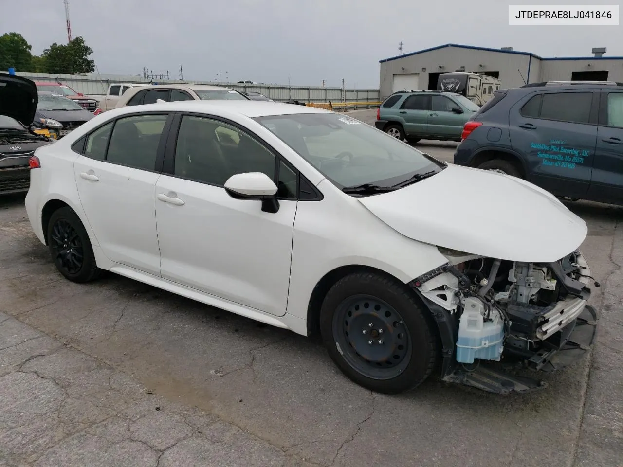 JTDEPRAE8LJ041846 2020 Toyota Corolla Le