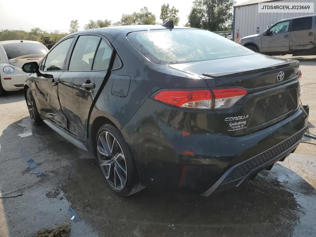 2020 Toyota Corolla Se VIN: JTDS4RCE9LJ023669 Lot: 71043884