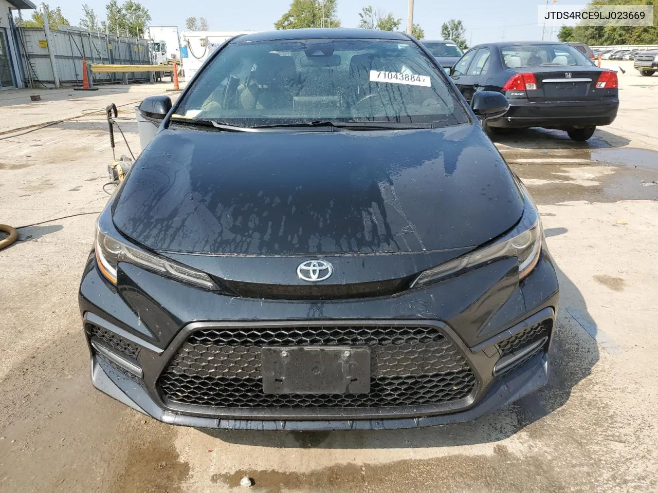 2020 Toyota Corolla Se VIN: JTDS4RCE9LJ023669 Lot: 71043884