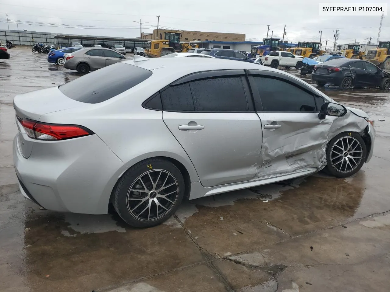 2020 Toyota Corolla Le VIN: 5YFEPRAE1LP107004 Lot: 71059284