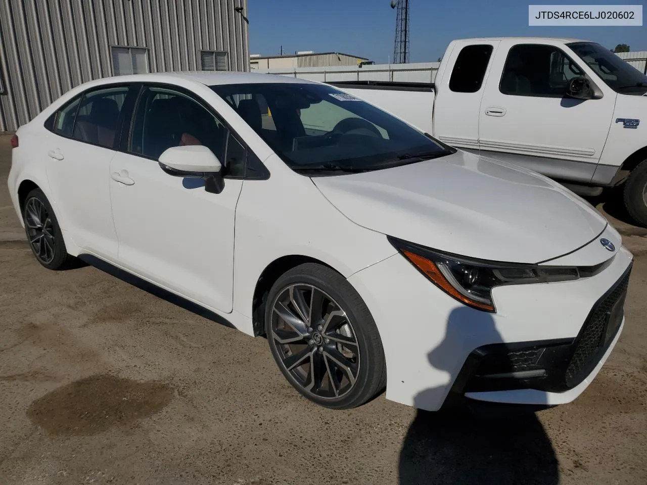 2020 Toyota Corolla Se VIN: JTDS4RCE6LJ020602 Lot: 71062064