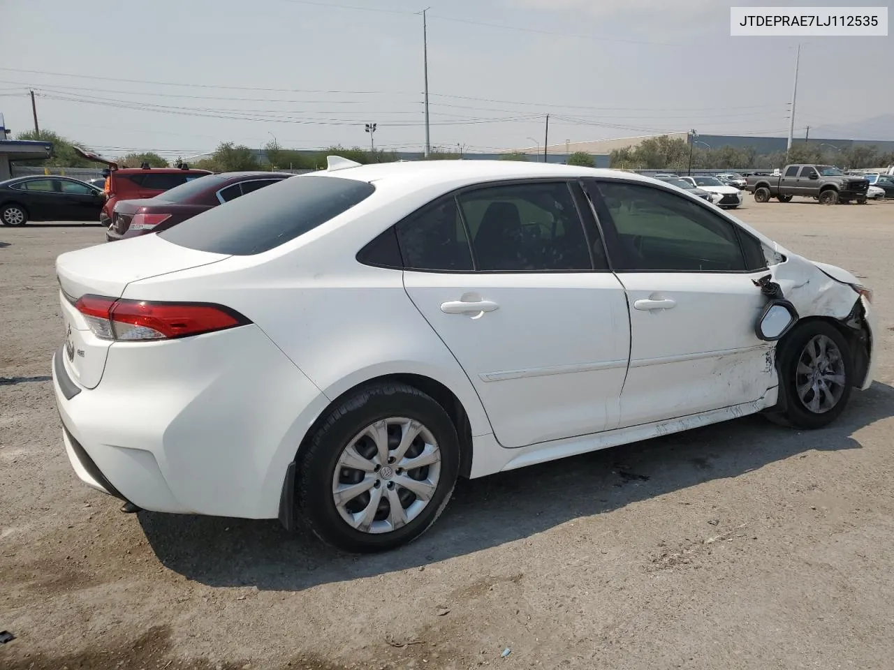 2020 Toyota Corolla Le VIN: JTDEPRAE7LJ112535 Lot: 71112274