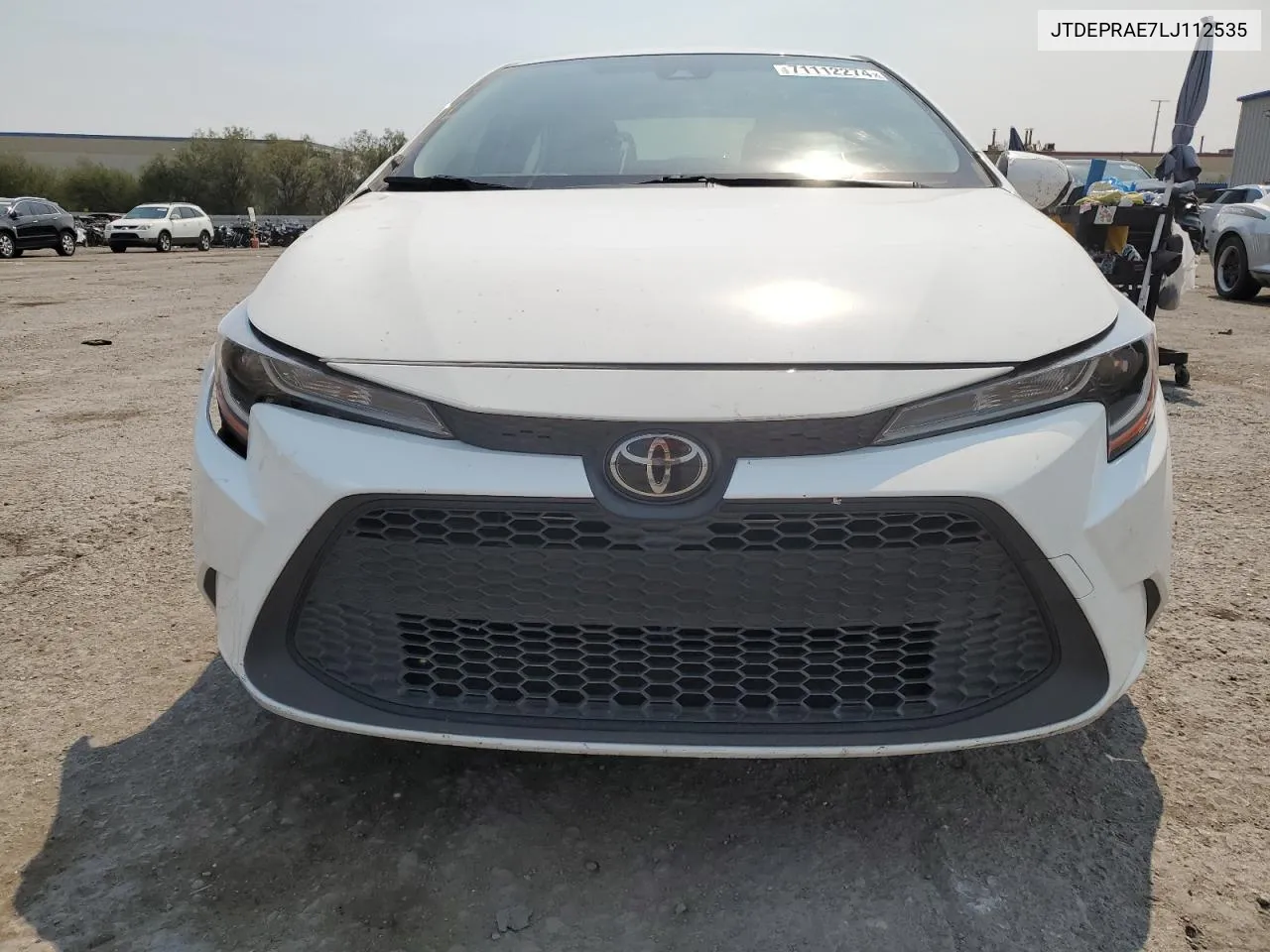 2020 Toyota Corolla Le VIN: JTDEPRAE7LJ112535 Lot: 71112274