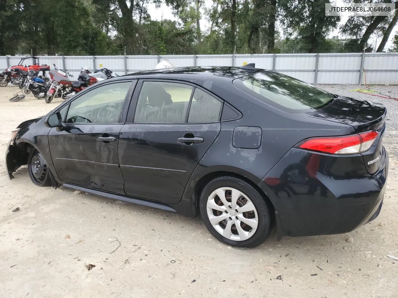 2020 Toyota Corolla Le VIN: JTDEPRAE8LJ064608 Lot: 71204344