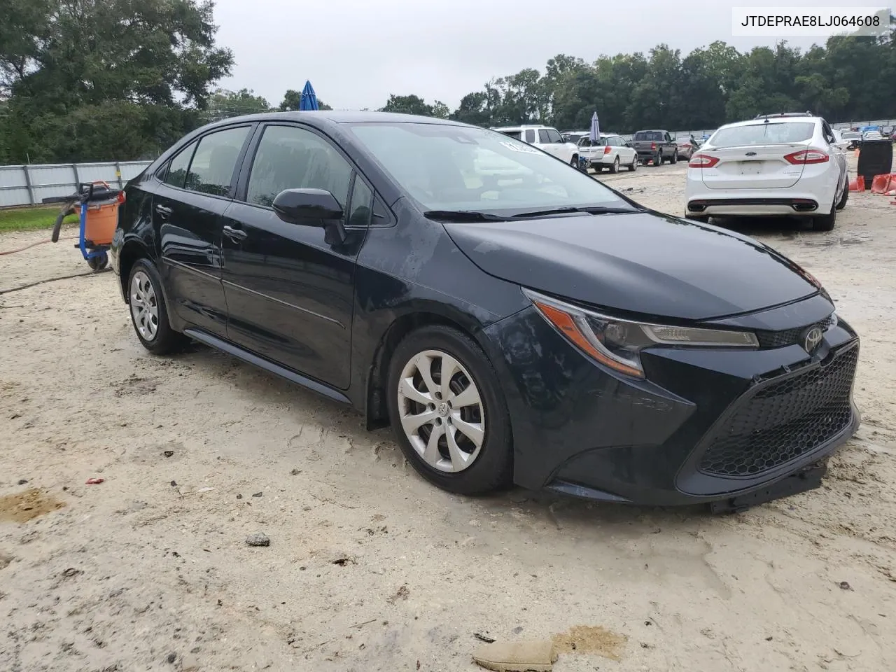 2020 Toyota Corolla Le VIN: JTDEPRAE8LJ064608 Lot: 71204344