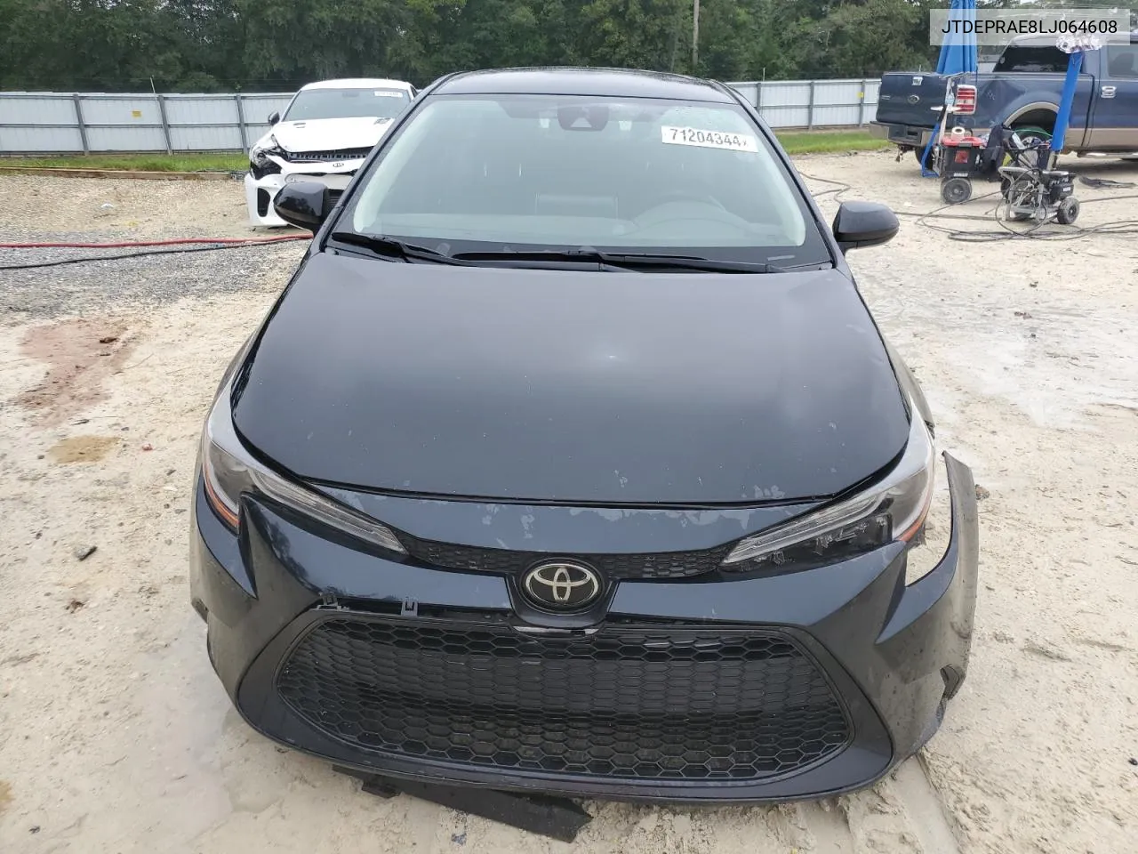 2020 Toyota Corolla Le VIN: JTDEPRAE8LJ064608 Lot: 71204344