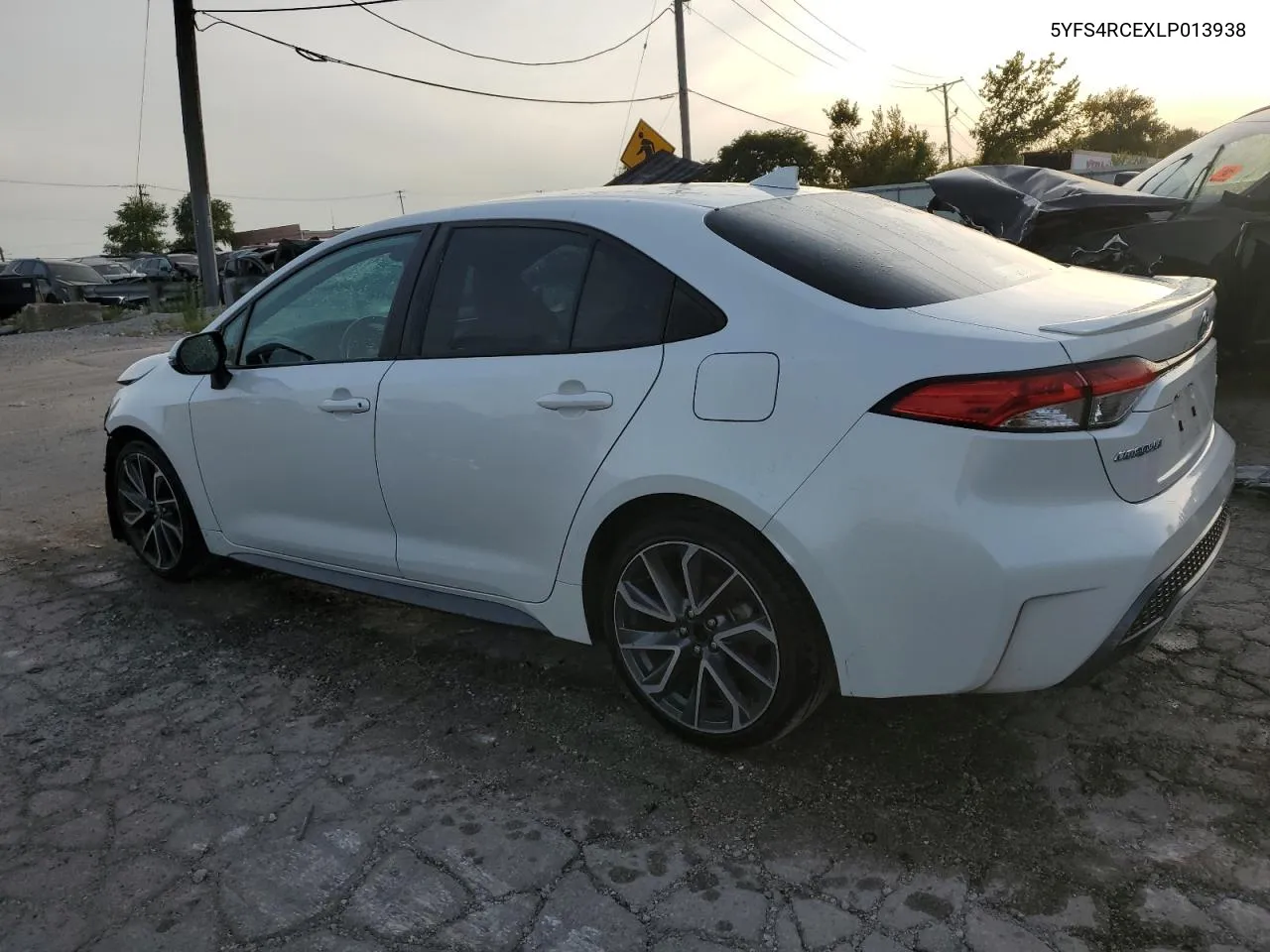 2020 Toyota Corolla Se VIN: 5YFS4RCEXLP013938 Lot: 71258944