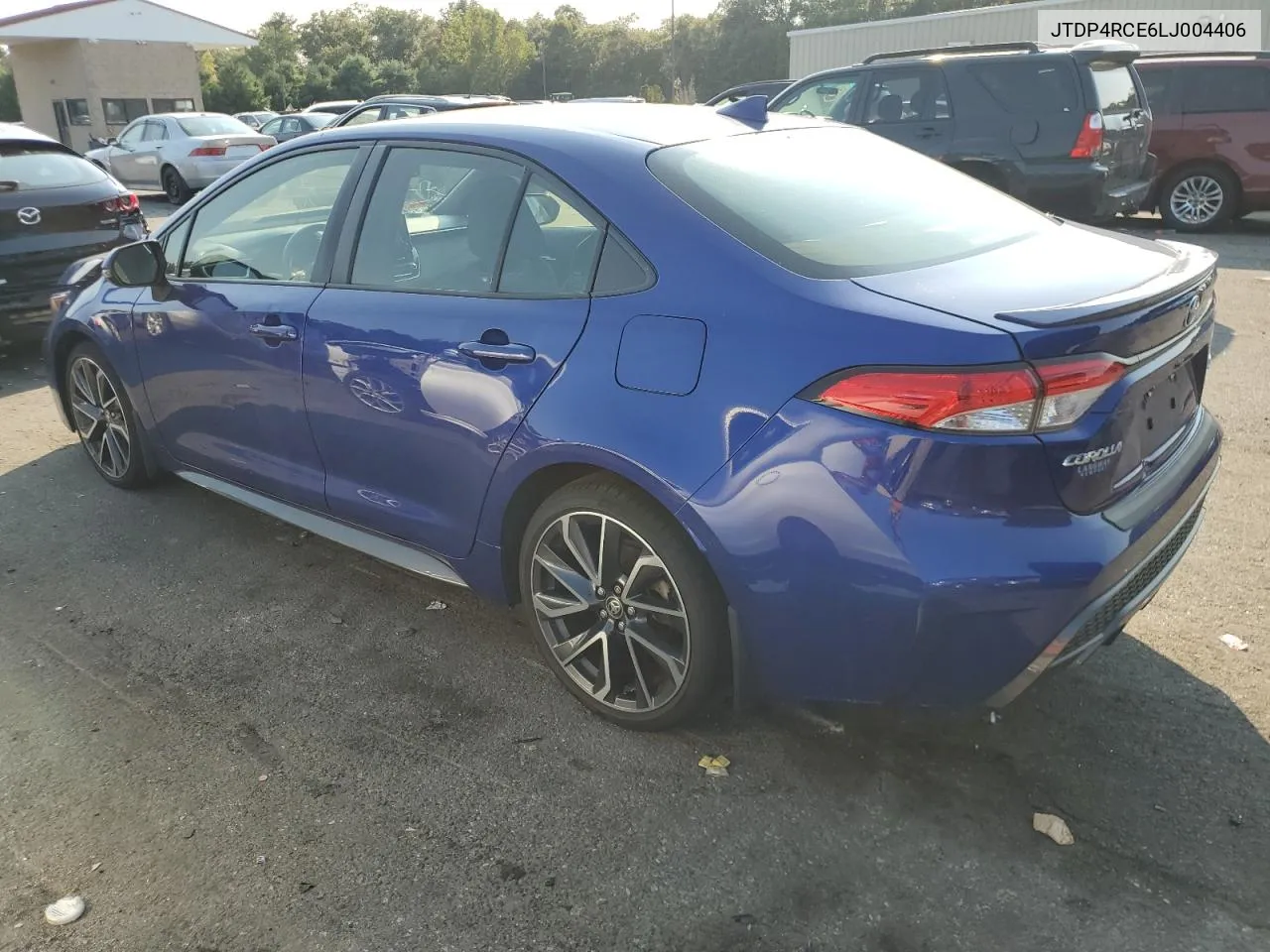 2020 Toyota Corolla Se VIN: JTDP4RCE6LJ004406 Lot: 71350564