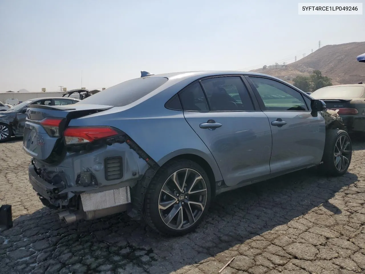 2020 Toyota Corolla Xse VIN: 5YFT4RCE1LP049246 Lot: 71386524