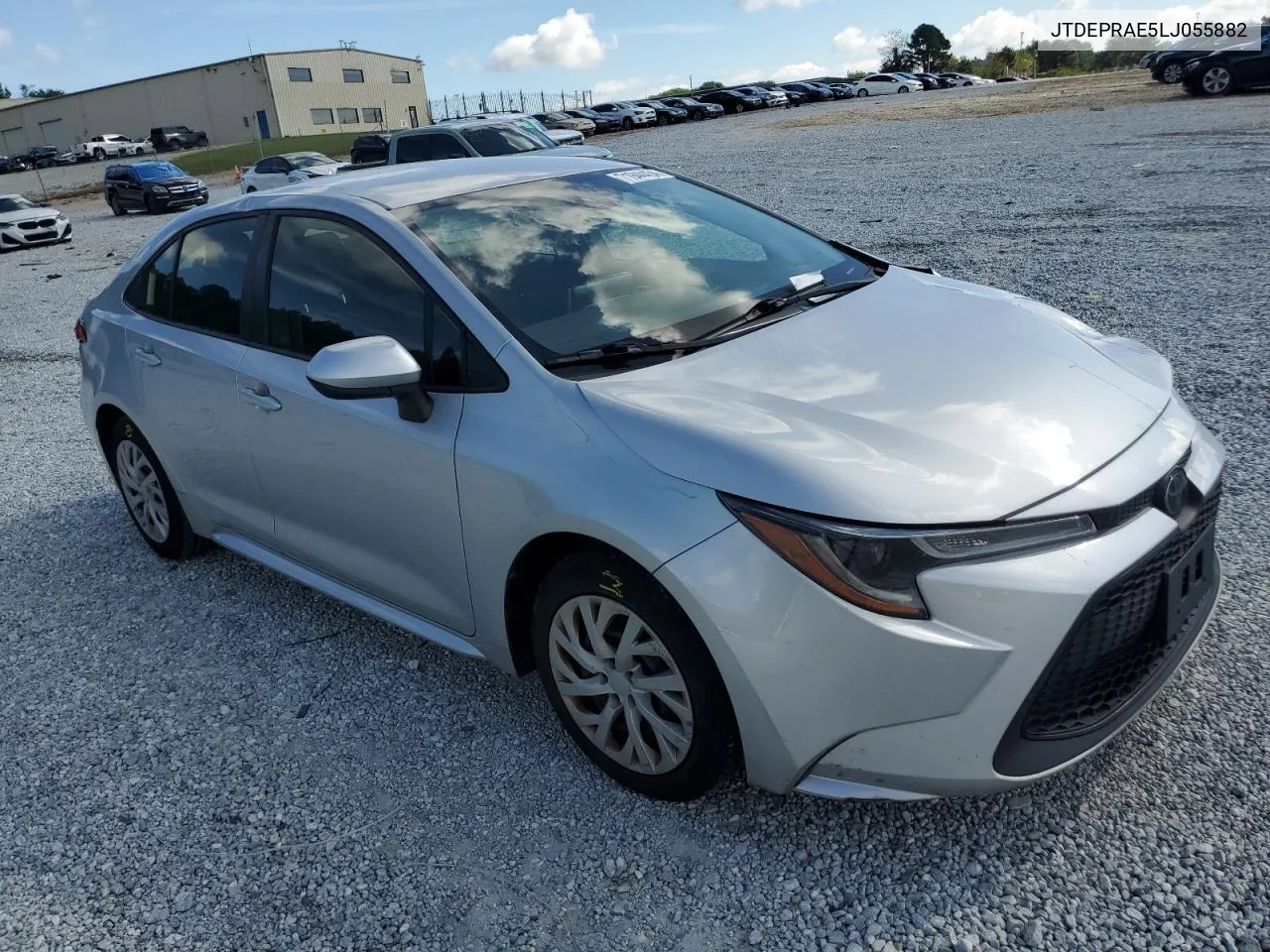 2020 Toyota Corolla Le VIN: JTDEPRAE5LJ055882 Lot: 71944454