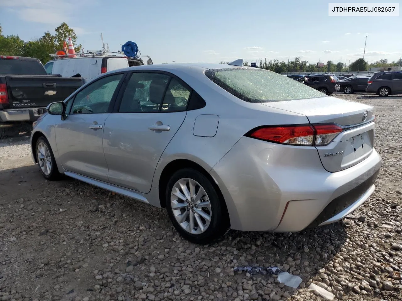 2020 Toyota Corolla Le VIN: JTDHPRAE5LJ082657 Lot: 71978784