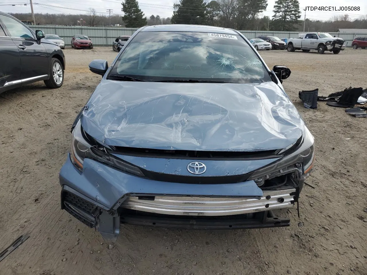 2020 Toyota Corolla Se VIN: JTDP4RCE1LJ005088 Lot: 72124664