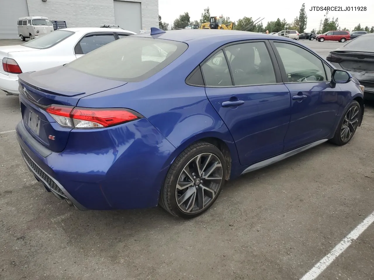 2020 Toyota Corolla Se VIN: JTDS4RCE2LJ011928 Lot: 72263344