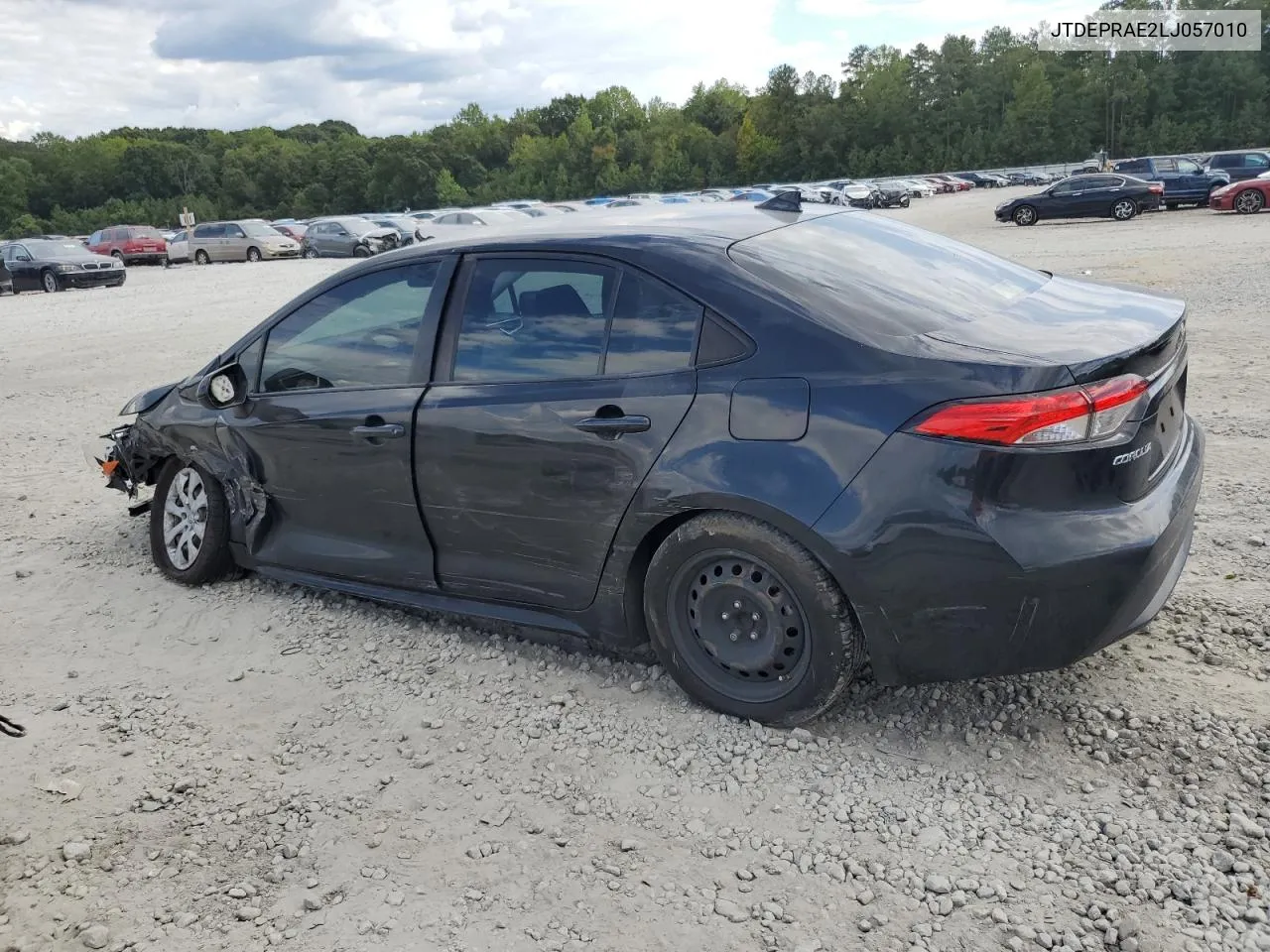 2020 Toyota Corolla Le VIN: JTDEPRAE2LJ057010 Lot: 72447904