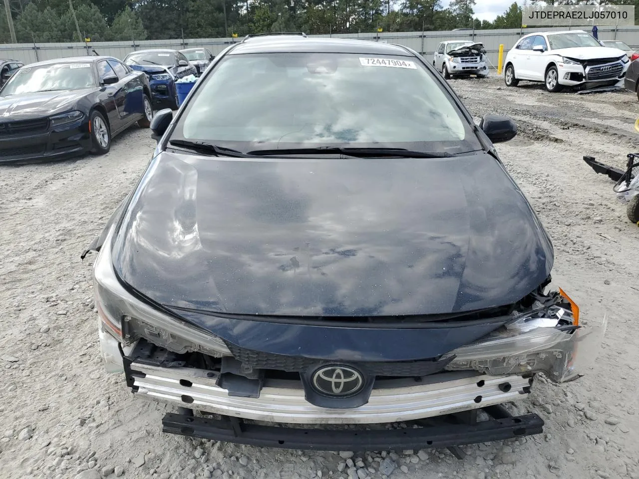 2020 Toyota Corolla Le VIN: JTDEPRAE2LJ057010 Lot: 72447904