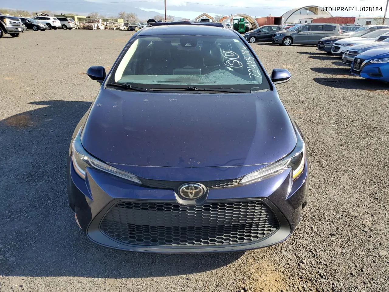 2020 Toyota Corolla Le VIN: JTDHPRAE4LJ028184 Lot: 72448194