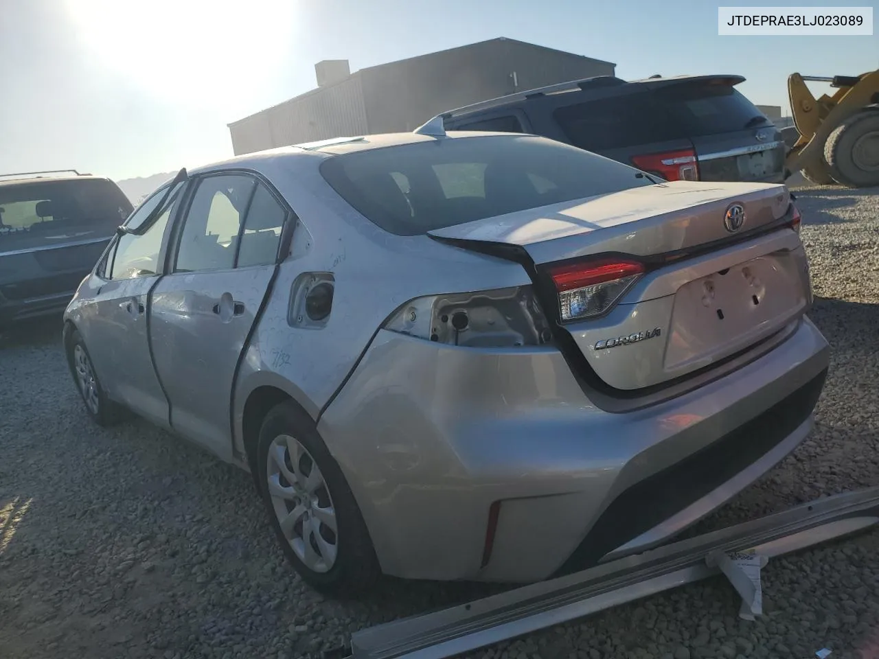 2020 Toyota Corolla Le VIN: JTDEPRAE3LJ023089 Lot: 72449514