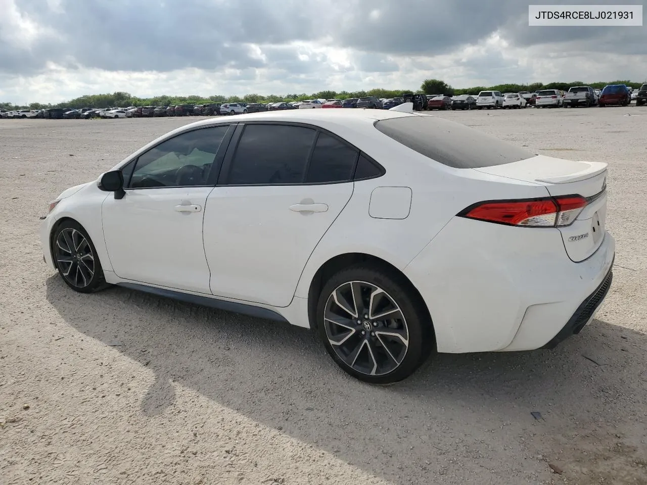 2020 Toyota Corolla Se VIN: JTDS4RCE8LJ021931 Lot: 72550584