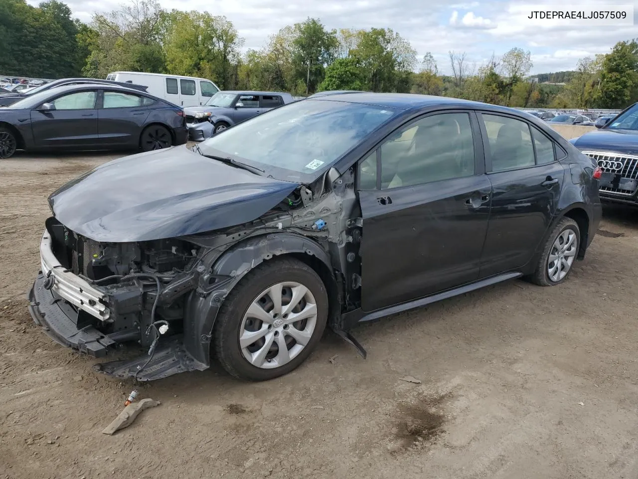 2020 Toyota Corolla Le VIN: JTDEPRAE4LJ057509 Lot: 72784464