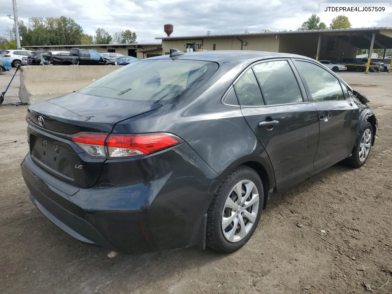 2020 Toyota Corolla Le VIN: JTDEPRAE4LJ057509 Lot: 72784464