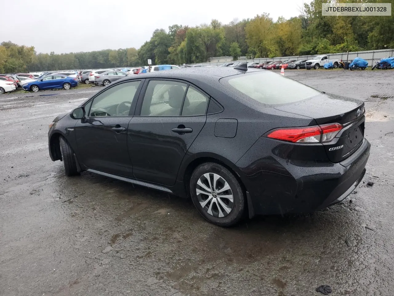 2020 Toyota Corolla Le VIN: JTDEBRBEXLJ001328 Lot: 72931804