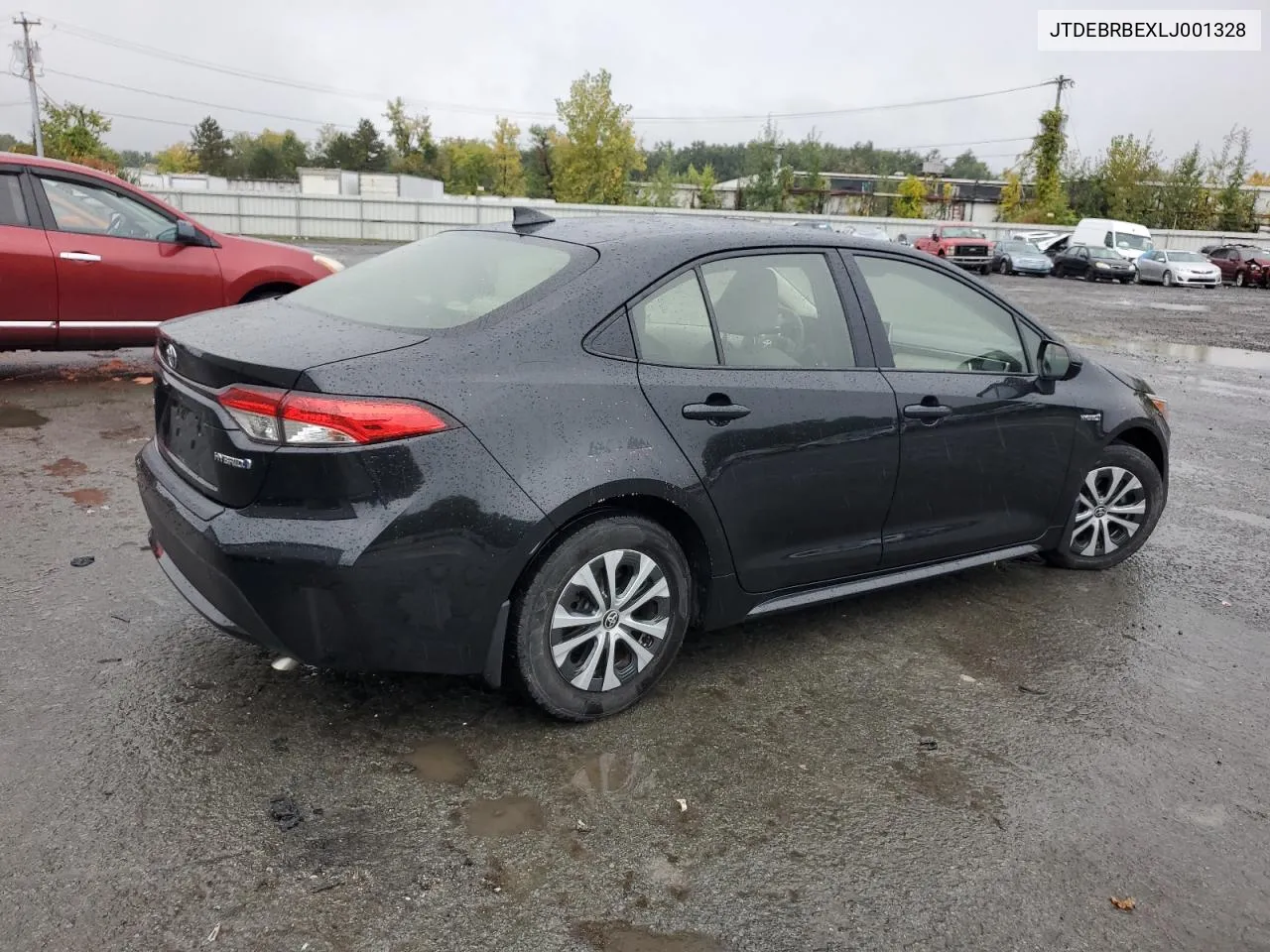 2020 Toyota Corolla Le VIN: JTDEBRBEXLJ001328 Lot: 72931804