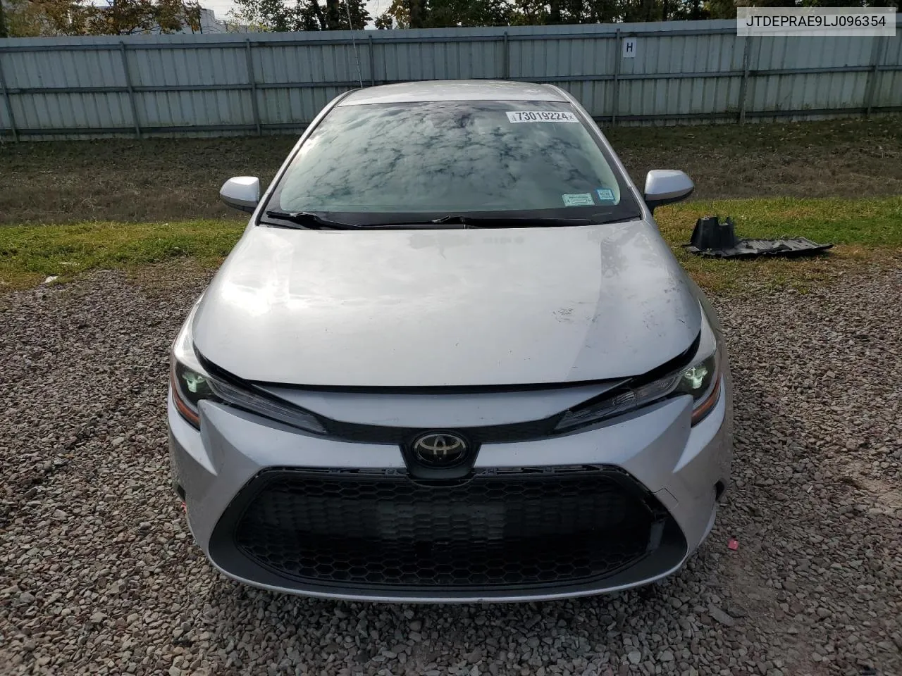 2020 Toyota Corolla Le VIN: JTDEPRAE9LJ096354 Lot: 73019224