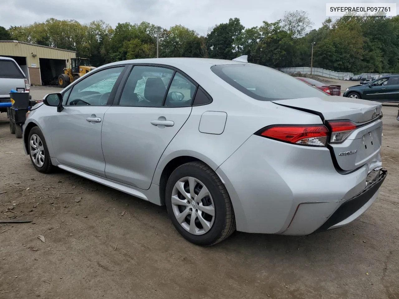 2020 Toyota Corolla Le VIN: 5YFEPRAE0LP097761 Lot: 73023354