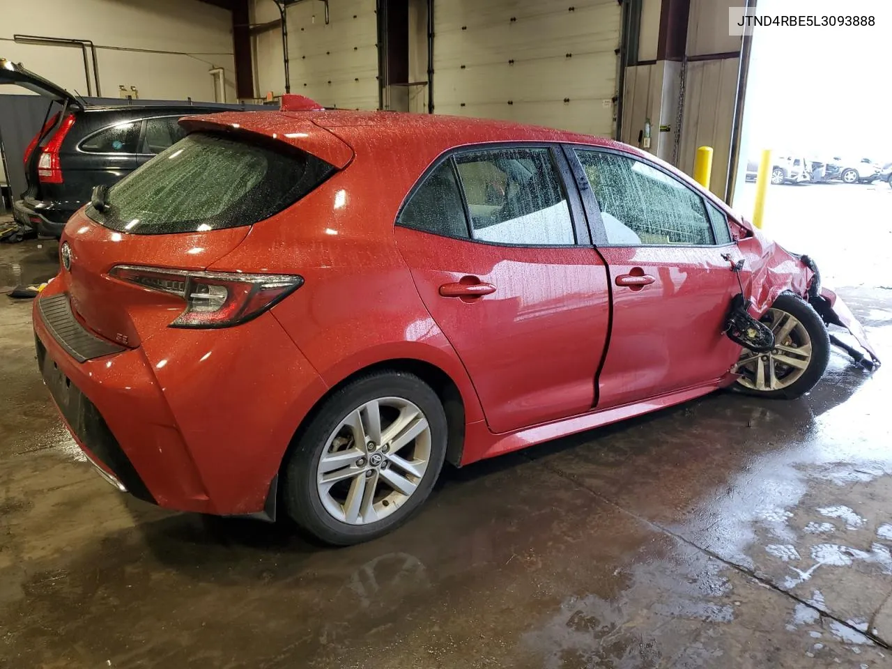 2020 Toyota Corolla Se VIN: JTND4RBE5L3093888 Lot: 73124744