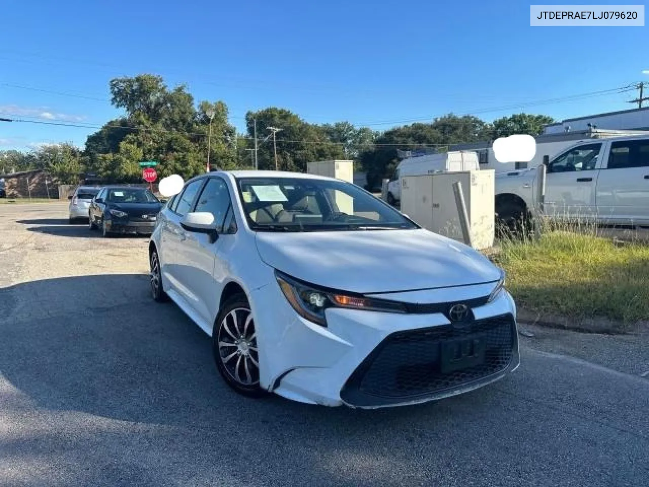 2020 Toyota Corolla Le VIN: JTDEPRAE7LJ079620 Lot: 73438954