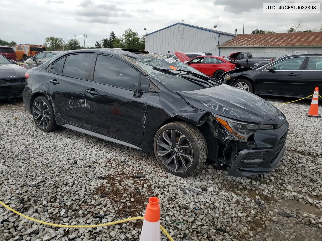 2020 Toyota Corolla Xse VIN: JTDT4RCE8LJ032898 Lot: 73614184