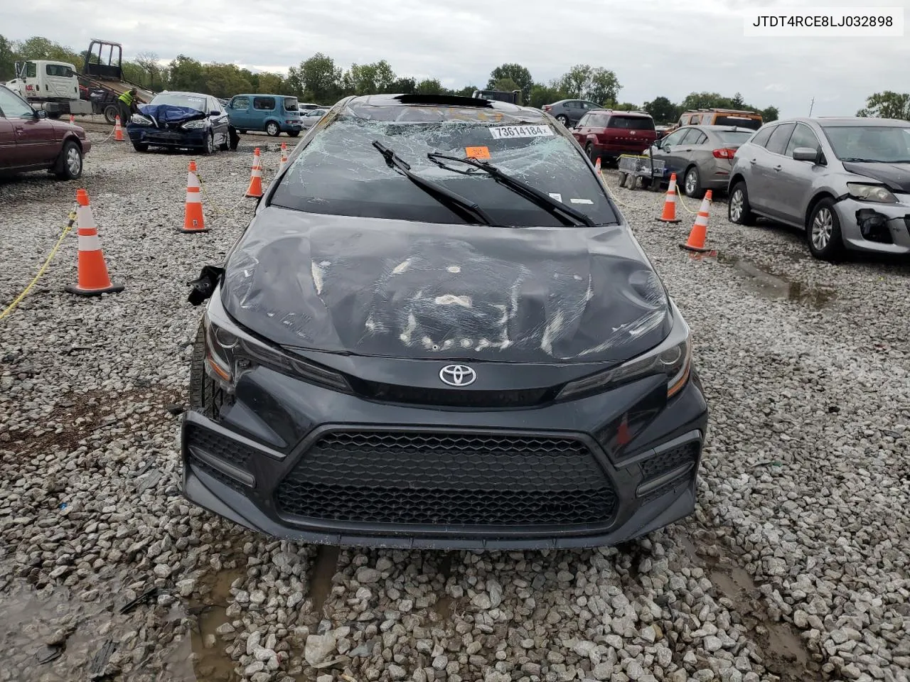 2020 Toyota Corolla Xse VIN: JTDT4RCE8LJ032898 Lot: 73614184