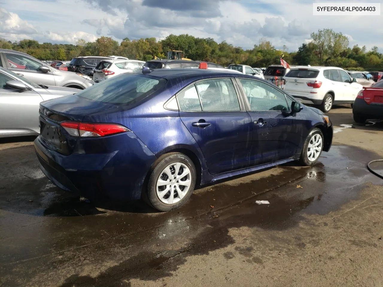 5YFEPRAE4LP004403 2020 Toyota Corolla Le