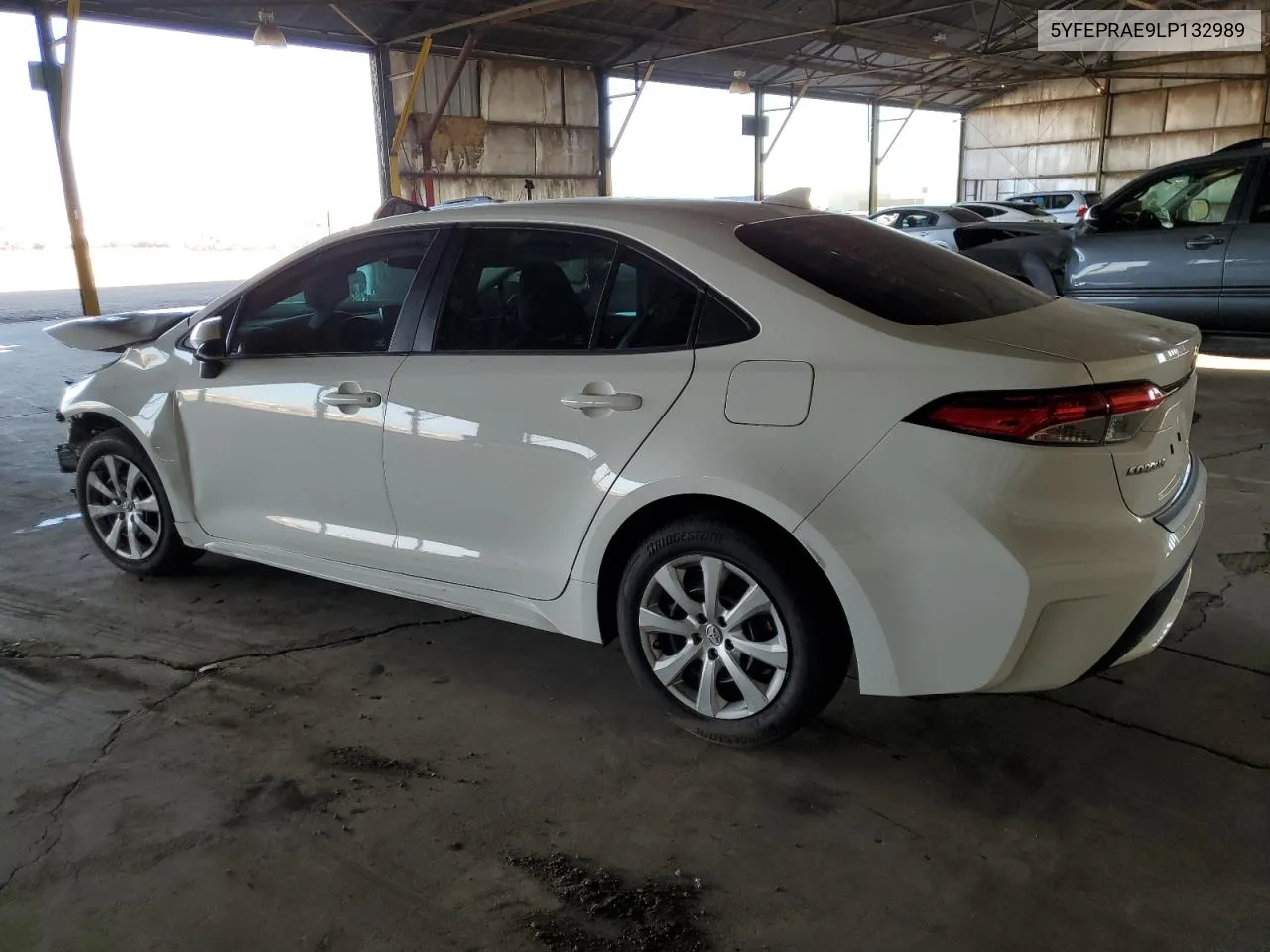 5YFEPRAE9LP132989 2020 Toyota Corolla Le