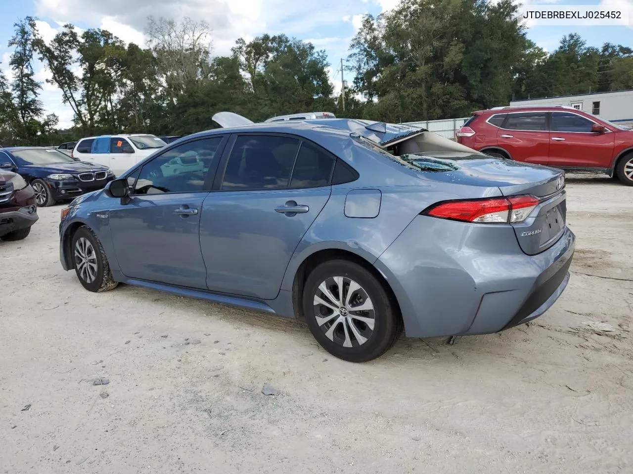 2020 Toyota Corolla Le VIN: JTDEBRBEXLJ025452 Lot: 73984414