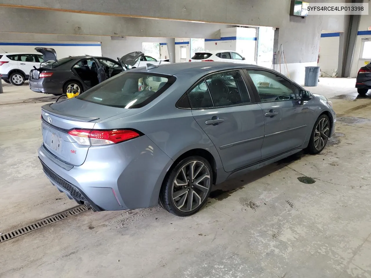 2020 Toyota Corolla Se VIN: 5YFS4RCE4LP013398 Lot: 74096414