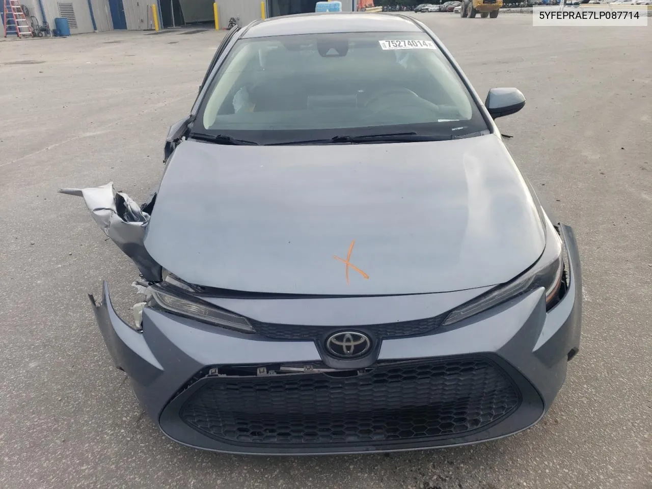 5YFEPRAE7LP087714 2020 Toyota Corolla Le